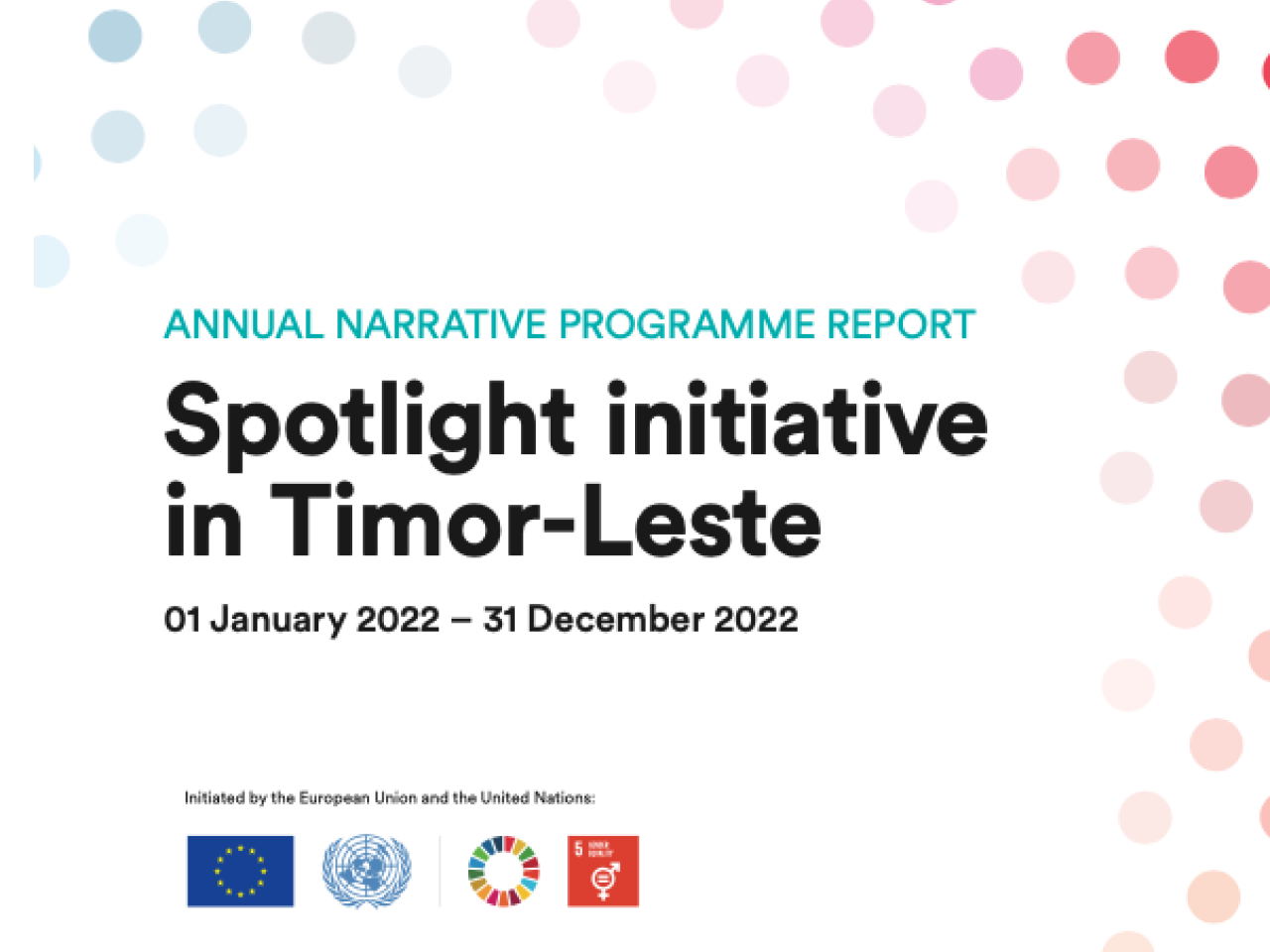 Spotlight Initiative Timor-Leste Report 2022