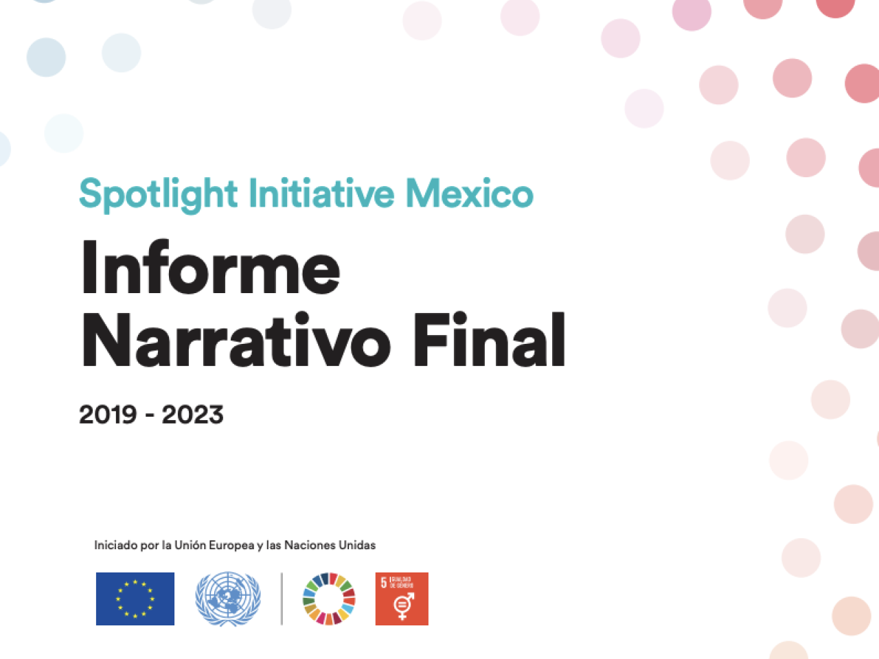 Iniciativa Spotlight Mexico Informe Anual Final