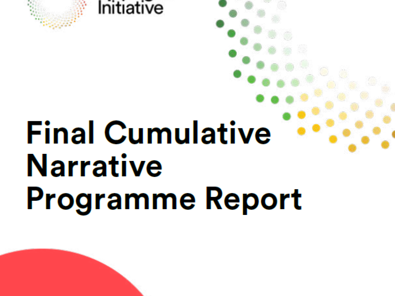 Final Cumulative Narrative Report Caribbean Regional Programme