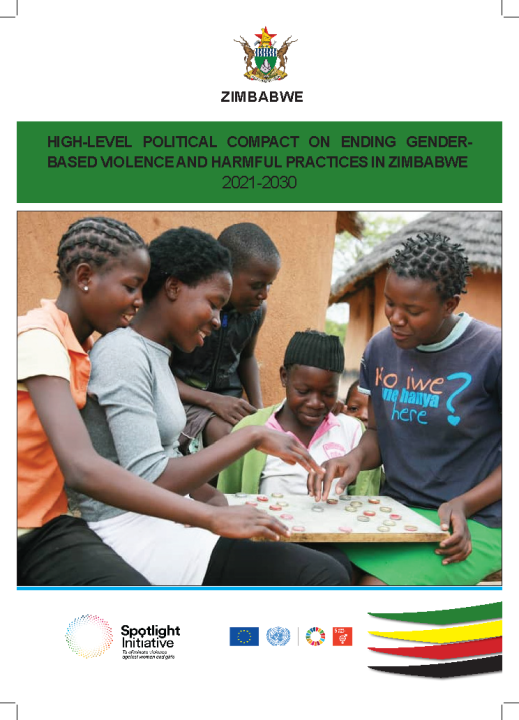 High-level political compact on ending gender-based violence and harmful practices in Zimbabwe 2021-2030.