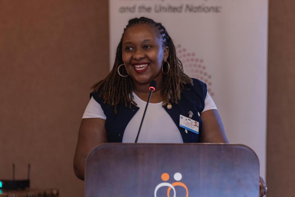 Member of Spotlight Initiative Global Civil Society Reference Group, Dorah Kiconco Musinguzi. Photo: UN Uganda