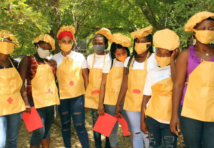 Haitian sex workers attend vocational training