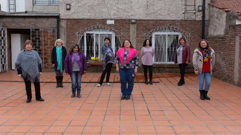 The counseling team of experts at Fundacion Espacio de la Mujer in Moreno. Photo: UNIC Buenos Aires