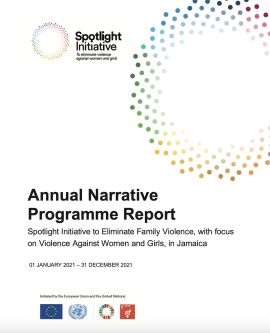 Spotlight Initiative Jamaica Report 2021