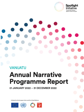 Spotlight Initiative Vanuatu Report 2022