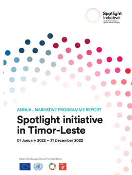Spotlight Initiative Timor-Leste Report 2022