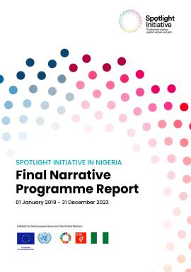 Spotlight Initiative Nigeria Final Cumulative Report