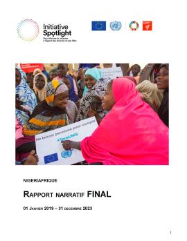 Spotlight Initiative Niger Final Cumulative Report