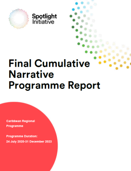 Final Cumulative Narrative Report Caribbean Regional Programme