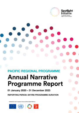 Pacific Regional Programme Annual Narrative Report