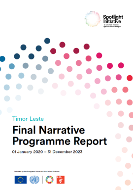 Timor-Leste Final Narrative Programme Report